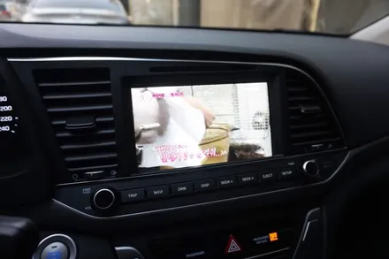 아반떼 AD 벨류플러스 풀 패키지 시공은 안산 썬팅 전문점 안산 틴트어카에서 (틴트어카 썬팅, 몬스터5 네비매립, GI-700블랙박스 장착, 하이패스 장착)
