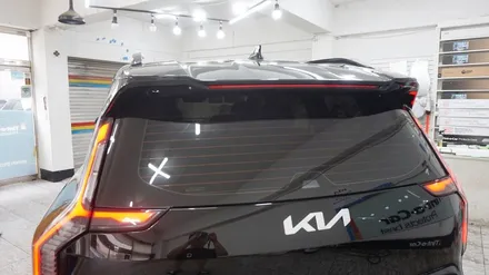 기아 EV9 GT-LINE 4WD 오로라블랙펄 차량 신차검수, 틴트어카 포시즌 시공기 BY 안산 신차검수, 안산 썬팅, 안산 블랙박스, 안산 틴팅