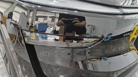 안산 테슬라Y AWD 블랙 썬팅 추천 틴트어카 포시즌 블랙 생활보호 PPF 시공