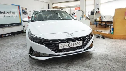 아반떼 CN7 인수거부될뻔한 차량 신차검수, 틴트어카 썬팅, QXD5000블랙박스, 보조배터리를 포함한 신차패키지 시공기 @ 안산 썬팅, 안산 신차검수, 안산 블랙박스