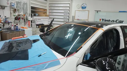 벤츠 W213 E350 AMG 글라스틴트 레이니블루, 생활보호 PPF, 발란스나인 가죽코팅 시공기 BY 안산썬팅, 안산신차패키지, 안산블랙박스, 안산신차검수 전문점