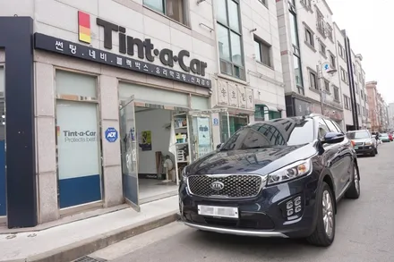 안산 썬팅전문점 안산 틴트어카에서 시공된 그래비티 블루색상의 올뉴쏘렌토 신차검수, 틴트어카 썬팅, 블랙박스 시공기 (안산 썬팅, 안산 블랙박스, 안산 신차검수 전문점)