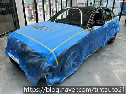 면목동 썬팅 BMW 320i 윈도썬팅 (솔라가드 프리미엄 퀀텀) / 서울 중랑구 면목동