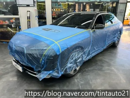 중랑구썬팅 BMW i7윈도썬팅 (솔라가드 프리미엄 LX) / 서울 중랑구 면목동