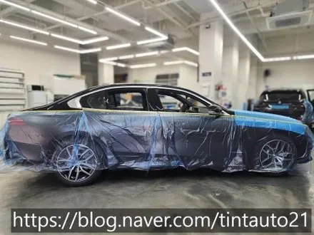 면목동 썬팅 BMW520i 선팅 (솔라가드 프리미엄 퀀텀) / 서울 중랑구 면목동