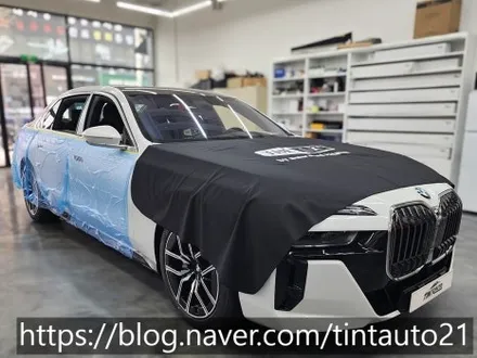 면목동 썬팅 BMW740i 윈도 선팅 (솔라가드 프리미엄 보그) / 서울 중랑구 면목동