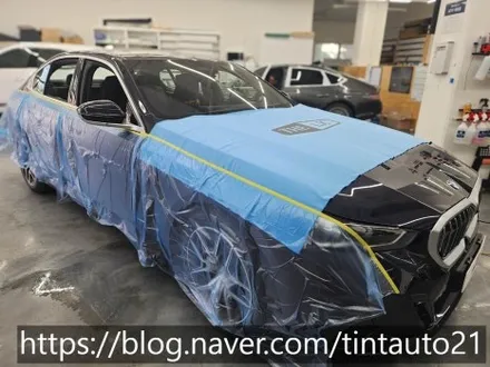 면목동 썬팅 BMW520i 선팅 (솔라가드 프리미엄 퀀텀) / 서울 중랑구 면목동