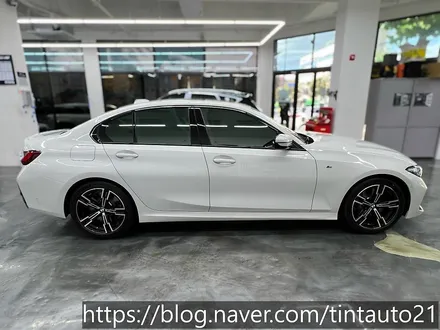면목동 썬팅 BMW320i 윈도선팅 (솔라가드 프리미엄 퀀텀) / 서울 중랑구 면목동