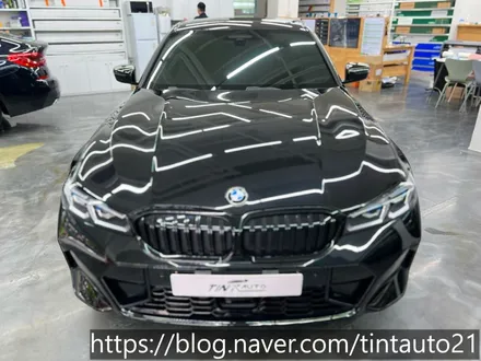 면목동 썬팅 BMW 320i 윈도썬팅 (솔라가드 프리미엄 퀀텀) / 서울 중랑구 면목동