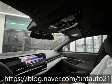 면목동 썬팅 BMW520i 윈도선팅 (솔라가드 프리미엄 퀀텀) / 서울 중랑구 면목동