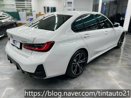면목동 썬팅 BMW320i 윈도선팅 (솔라가드 프리미엄 퀀텀) / 서울 중랑구 면목동