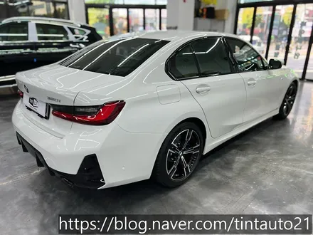 면목동 썬팅 BMW320i 윈도선팅 (솔라가드 프리미엄 퀀텀) / 서울 중랑구 면목동
