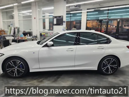 면목동 썬팅 BMW320i 윈도 선팅 (솔라가드 프리미엄 퀀텀) / 서울 중랑구 면목동
