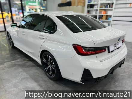 면목동 썬팅 BMW320i 윈도선팅 (솔라가드 프리미엄 퀀텀) / 서울 중랑구 면목동