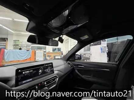 면목동 썬팅 BMW IX3 윈도 선팅 (솔라가드 프리미엄 퀀텀) / 서울 중랑구 면목동