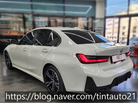 중랑구썬팅 BMW320i 윈도 선팅 (솔라가드 프리미엄 제니스) / 서울 중랑구 면목동