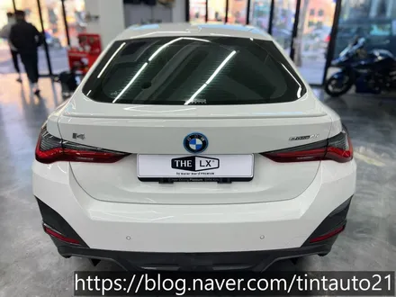 중랑구썬팅 BMWi4윈도 선팅 (솔라가드 프리미엄 퀀텀) / 서울 중랑구 면목동