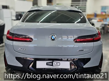 면목동 썬팅 BMW X4 윈도 선팅 (솔라가드 프리미엄 퀀텀) / 서울 중랑구 면목동