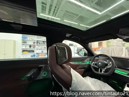 중랑구썬팅 BMW 750E 윈도 선팅 (솔라가드 프리미엄 LX) / 서울 중랑구 면목동