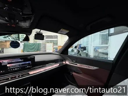 면목동 썬팅 BMW740i 윈도 선팅 (솔라가드 프리미엄 보그) / 서울 중랑구 면목동