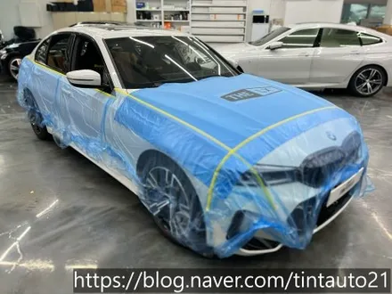 면목동 썬팅 BMW320i 윈도선팅 (솔라가드 프리미엄 퀀텀) / 서울 중랑구 면목동