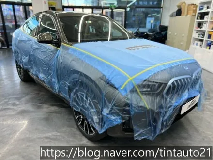 면목동 썬팅 BMW X6 윈도 선팅 (솔라가드 프리미엄 퀀텀) / 서울 중랑구 면목동