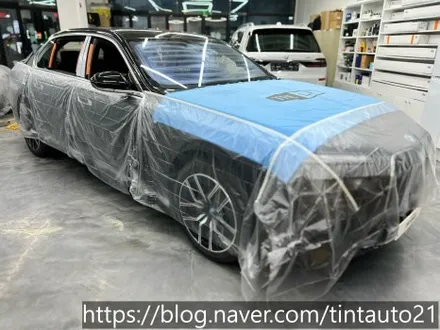 중랑구썬팅 BMW i7 윈도 선팅 (솔라가드 프리미엄 퀀텀) / 서울 중랑구 면목동