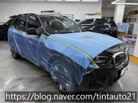 면목동 썬팅 BMW IX3 윈도 선팅 (솔라가드 프리미엄 퀀텀) / 서울 중랑구 면목동