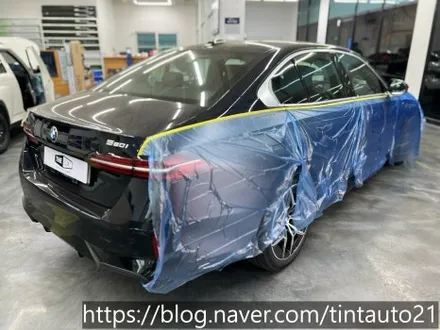 면목동 썬팅 BMW520i 윈도 선팅 (솔라가드 프리미엄 퀀텀) / 서울 중랑구 면목동