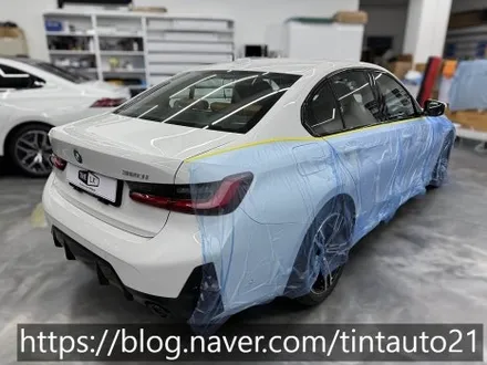 면목동 썬팅 BMW320i 윈도 선팅 (솔라가드 프리미엄 퀀텀) / 서울 중랑구 면목동