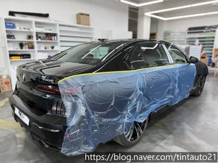 중랑구썬팅 BMW 750E 윈도 선팅 (솔라가드 프리미엄 LX) / 서울 중랑구 면목동
