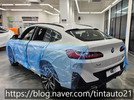 면목동 썬팅 BMW X4 윈도선팅 (솔라가드 프리미엄 퀀텀) / 서울 중랑구 면목동