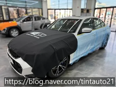 중랑구썬팅 BMW320i 윈도 선팅 (솔라가드 프리미엄 제니스) / 서울 중랑구 면목동