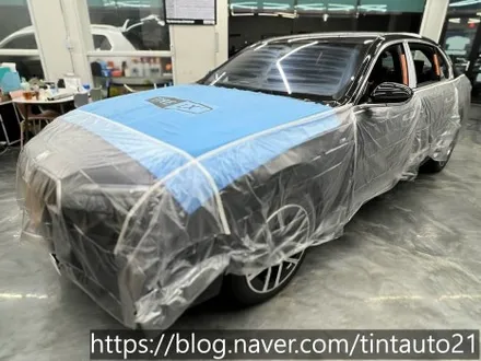 중랑구썬팅 BMW i7 윈도 선팅 (솔라가드 프리미엄 퀀텀) / 서울 중랑구 면목동