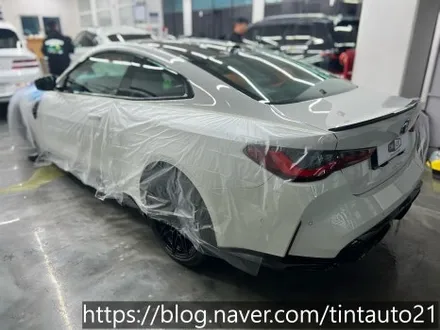 면목동 썬팅 BMWM4 윈도선팅 (솔라가드 프리미엄 퀀텀) / 서울 중랑구 면목동