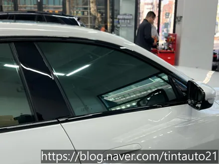중랑구썬팅 BMWi4윈도 선팅 (솔라가드 프리미엄 퀀텀) / 서울 중랑구 면목동