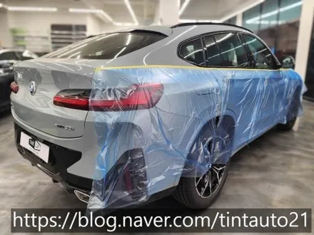 면목동 썬팅 BMW X4 윈도 선팅 (솔라가드 프리미엄 퀀텀) / 서울 중랑구 면목동