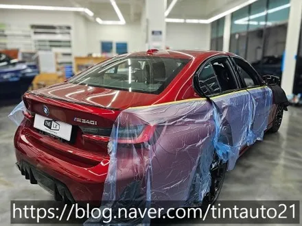 중랑구썬팅 BMW M340i 윈도 선팅 (솔라가드 프리미엄 LX) / 서울 중랑구 면목동