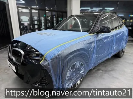 면목동 썬팅 BMW IX3 윈도 선팅 (솔라가드 프리미엄 퀀텀) / 서울 중랑구 면목동