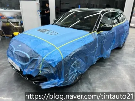 면목동 썬팅 BMW320d투어링 윈도썬팅 (솔라가드 프리미엄 퀀텀) / 서울 중랑구 면목동
