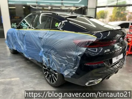 면목동 썬팅 BMW X6 윈도 선팅 (솔라가드 프리미엄 퀀텀) / 서울 중랑구 면목동