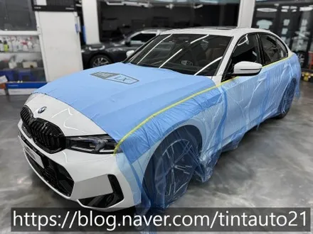 면목동 썬팅 BMW320i 윈도 선팅 (솔라가드 프리미엄 퀀텀) / 서울 중랑구 면목동