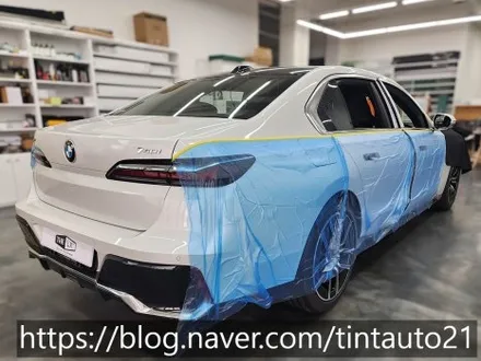 면목동 썬팅 BMW740i 윈도 선팅 (솔라가드 프리미엄 보그) / 서울 중랑구 면목동