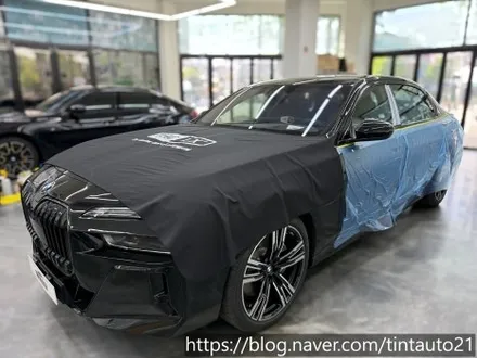 중랑구썬팅 BMW 750E 윈도 선팅 (솔라가드 프리미엄 LX) / 서울 중랑구 면목동