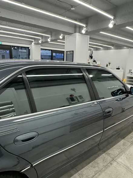 서초구양재동 썬팅 올드카BMW 740iL에 후퍼옵틱을 입히다 / 서울 서초