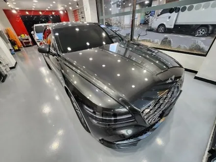은평구 [루마썬팅 은평대조점]  제네시스 G80, 버텍스900+블랙박스 GTX 3채널+가죽코팅 시공후기 / 서울 은평구 대조동
