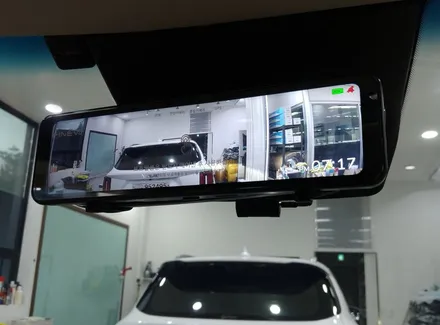 부천 팰리세이드 룸미러형 블랙박스 파인뷰 LX7파워 실외 장착 / 부천 소사구 옥길동