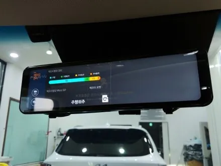 부천 팰리세이드 룸미러형 블랙박스 파인뷰 LX7파워 실외 장착 / 부천 소사구 옥길동