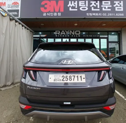 틴팅팩토리 투싼NX4 신차패키지 레인보우썬팅 블랙박스 시공 / 부천 소사구 옥길동
