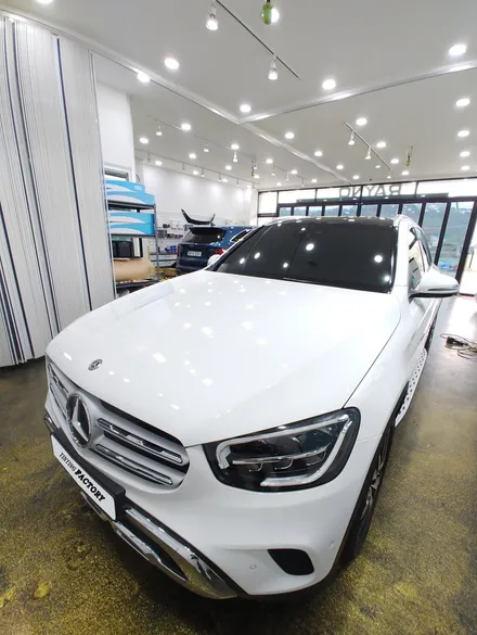 [틴팅팩토리] 부천시흥 벤츠 GLC 220d 레인보우 V90 반사썬팅 시공 포스팅 / 부천 소사구 옥길동